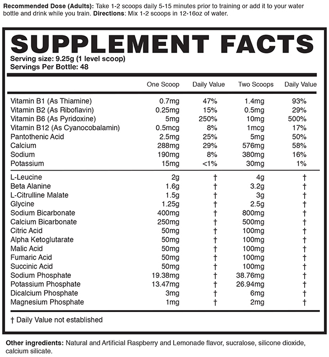 Magnum Opus Ingredients